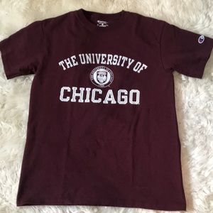 Champion university of Chicago t shirt